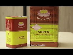 Pegamento de contacto de alta resistencia adhesivo de uso múltiple amarillo para la esponja del cuero de la alfombra